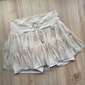 POPFLEX Latte Pirouette Skort